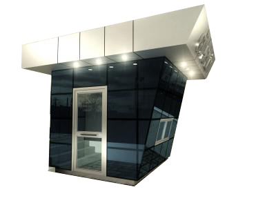 *   LÜKS ÖZEL YAPIM PREMİUM DİKDÖRTGEN TİP DIŞARIDAN AYDINLATMA SİSTEMLİ GÜVENLİK KULÜBESİ 300*270*270CM ( 1899.999TL )+KDV  ÜCRETSİZ KARGO - MONTAJ DAHİL