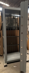 ".0206ALM ALMAN TİPİ 2 ANAHTARLI  VE 1 PARMAK İZLİ ELEKTRONİK ŞİFRELİ BANKA KASA ODA KAPISI 206*106*70CM 700KĞ ( 4999€ )+KDV ADRESE TESLİM