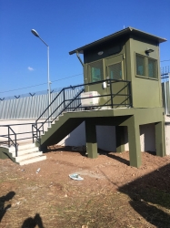 "       DİYARBAKIR TİPİ BR7 BALİSTİK KURŞUN GEÇİRMEZ ÇELİK NÖBET KULÜBESİ İÇ ÖLÇÜSÜ 240*200*200CM 11.250KĞ ( 699.999TL )+KDV   - MONTAJ HARİÇTİR