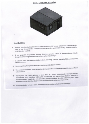 " ZIRHLI MODÜLER NİZAMİYE 290*478*600CM 38TON ( 2899.000TL )+KDV ADRESE TESLİM