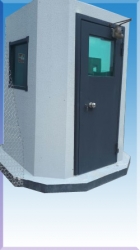 "   KULE ÜSTÜ TİPİ BR7 BALİSTİK ASKERİYE TİPİ KURŞUN GEÇİRMEZ ÇELİK NÖBET KULÜBESİ İÇ ÖLÇÜSÜ 240*120*120CM 10TON ( 499.999TL )+KDV