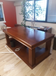 . 5 KATLI BİNAYA EŞDEĞER 60 TON YÜKE DEPREME DAYANIKLI YEMEK VE TOPLANTI  İÇTEN ÇELİK ZIRHLA BİRBİRİNE BAĞLI DEPREM MASASI  75*90*180CM 333KĞ ( 3.999€ )+KDV ADRESE TESLİM komple metaldir ahşap kapla isterseniz 1000euro+kdv fiyat farkı olur