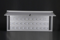 . 40 GÖZLÜ KAPAKLI CEP TELEFONU DOLABI 75*142*10CM 50KĞ ( 1.500€ )+KDV ADRESE TESLİM
